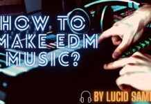 How to make edm music process