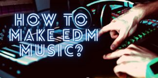 How to make edm music process